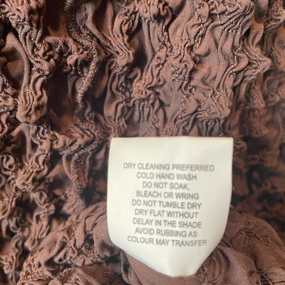 DISSH Australia Presley Choc Crew Neck Midi | Size Small - Picture 6 of 7